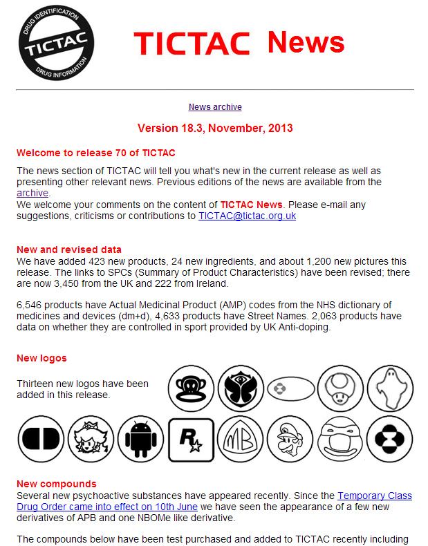 Tictac Communications Ltd Pill Identification Pill Id Tablet Identification London